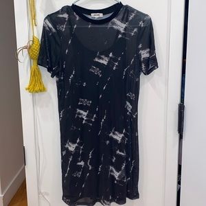 Garage Mesh Mini Dress Small